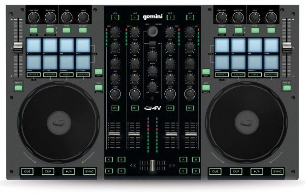 Gemini G4V virtual DJ controller NAMM 2013