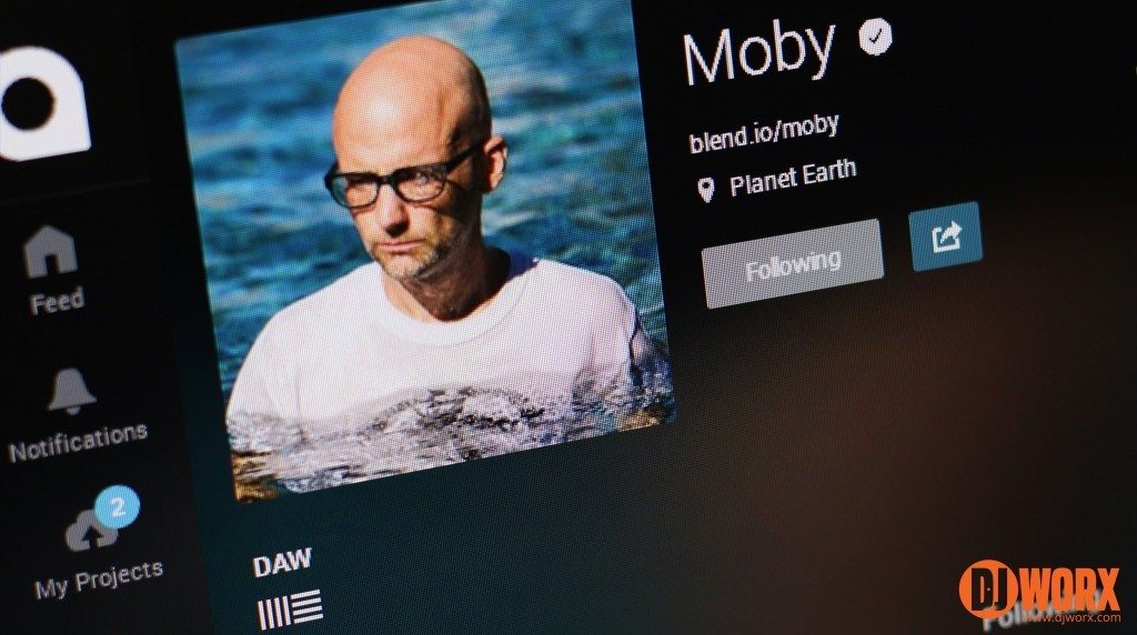 Blend.io Star Power: Moby's profile