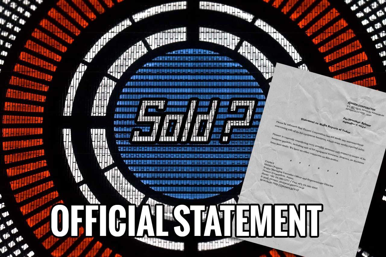 pioneer dj sale official statement