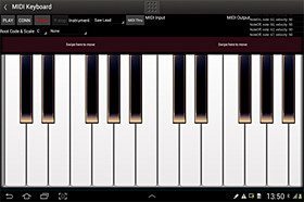 Samsung Professional Audio piano