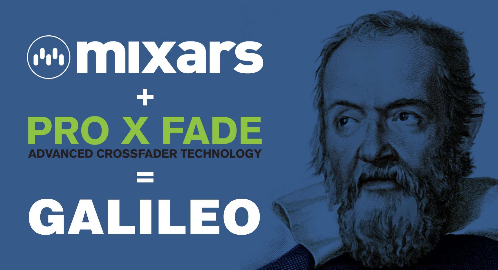 Mixars Pro x Fade Galileo crossfader fader