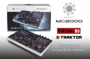 Denon DJ MC2000 Traktor virtual DJ