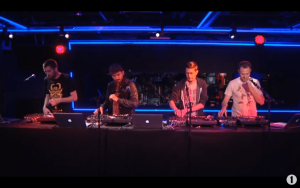 c2c turntablist team at BBC down the road