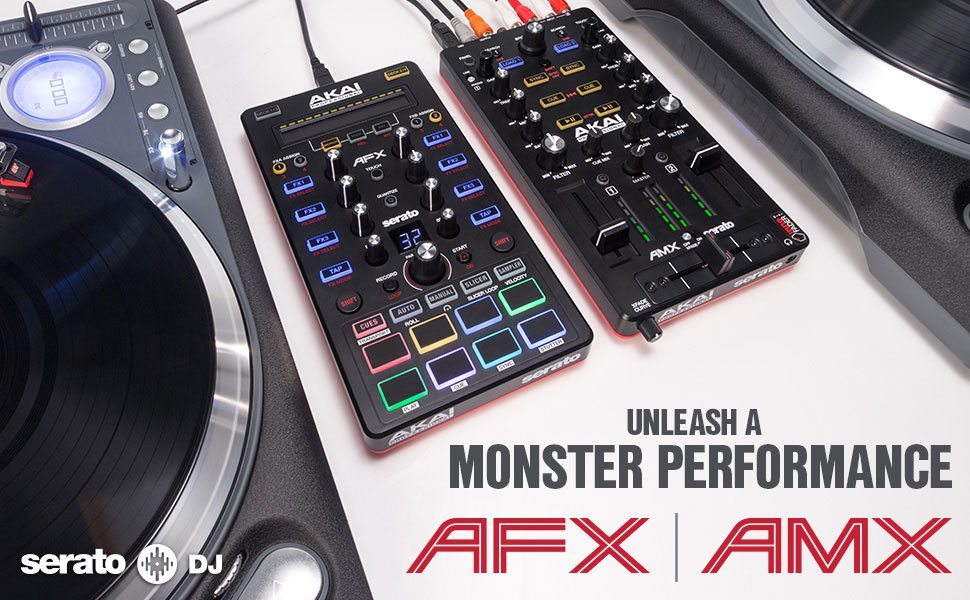 Akai Pro AMX AFX Serato DJ Controller