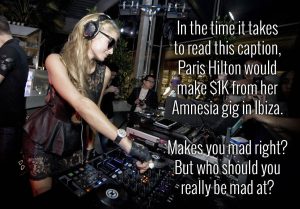 Paris Hilton DJ © BRYAN VAN DER BEEK