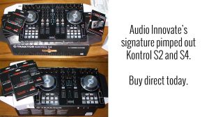 Audio Innovate mini innofader Kontrol S2 S4 fitting