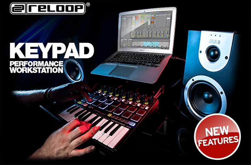 Reloop Keypad Keyfadr MIDI Mapper