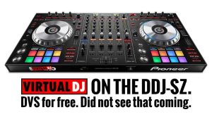 Virtualdj 8 Pioneer DDJ-SZ DVS