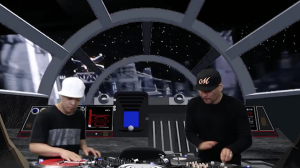 Qbert and Mix Master Mike Star Wars Scratch turntablism