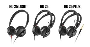 Sennheiser HD 25 DJ headphone range