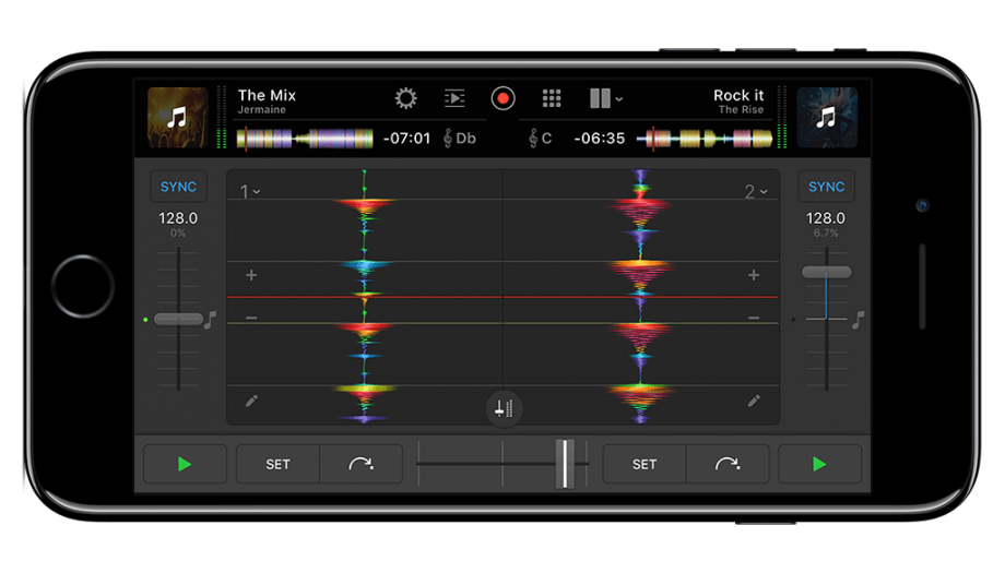 Honey I shrunk the app — djay Pro for iPhone DJWORX