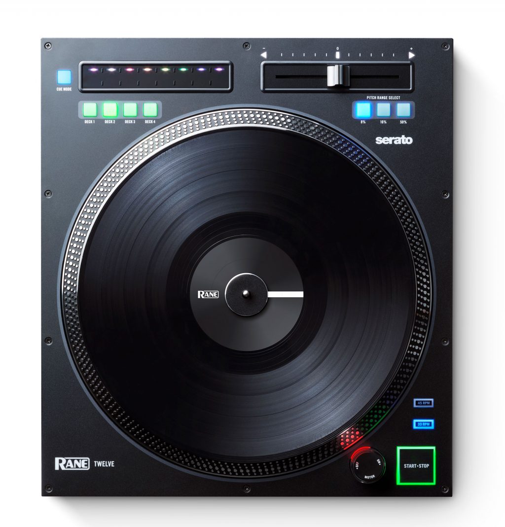 Rane inmusic Twelve 12" motorised digital turntable deck controller Serato DJ (3)