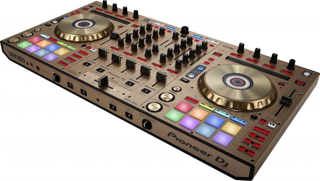 Pioneer DJ DDJ-SX2-N limited edition gold Serato DJ controller (5)