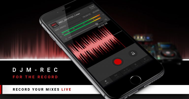 Pioneer DJ turns your iPhone into a recorder with DJM-REC app 7 Pioneer DJ turns your iPhone into a recorder with DJM-REC app