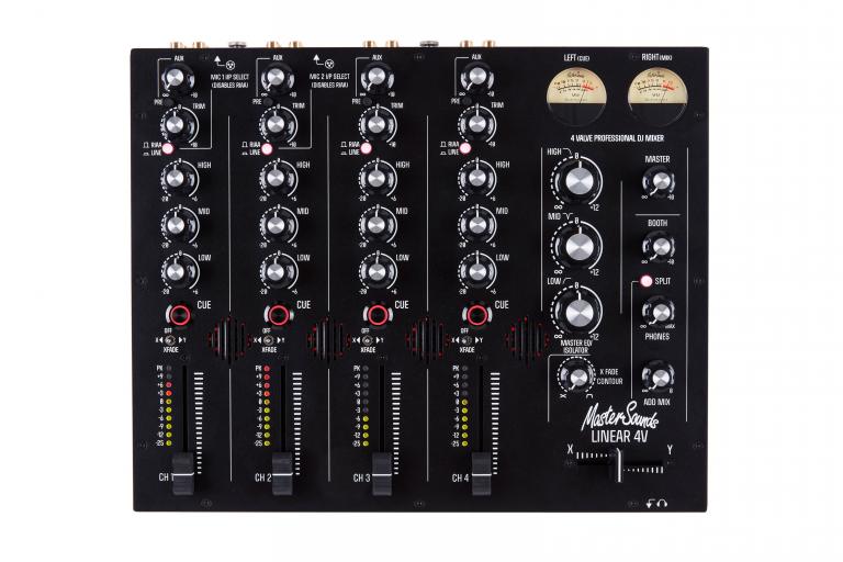 Mastersounds unleashes 4V mixers plus FX unit and more 1 Mastersounds Linear 4V rotary mixer
