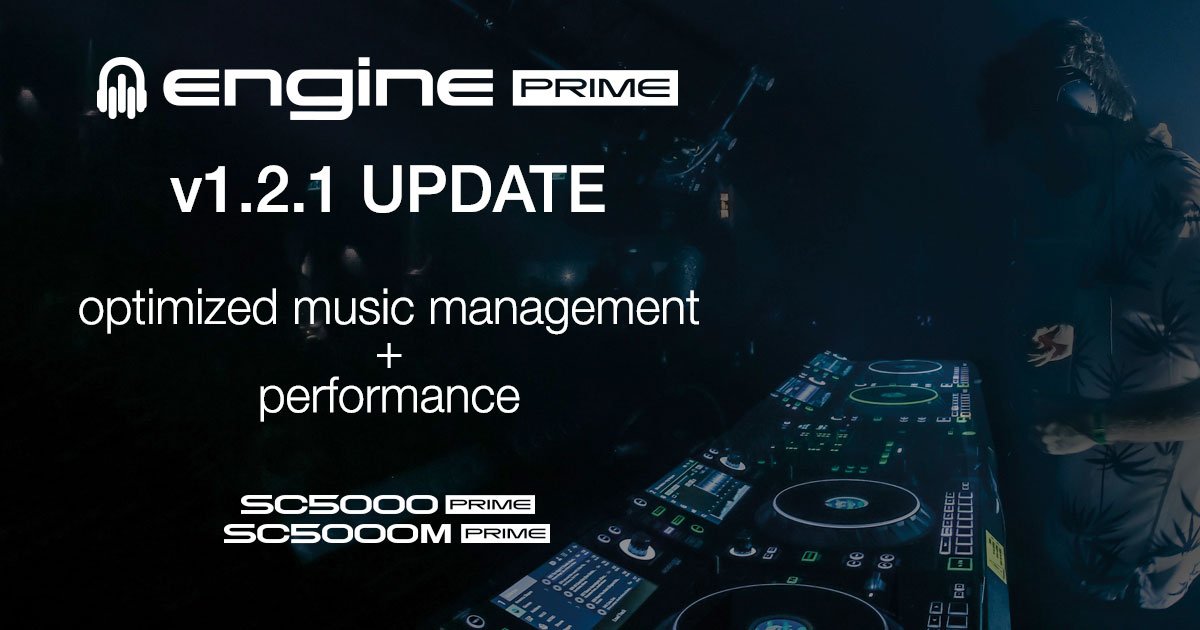 Denon DJ SC5000 Prime firmware Engine Prime v1.2.1