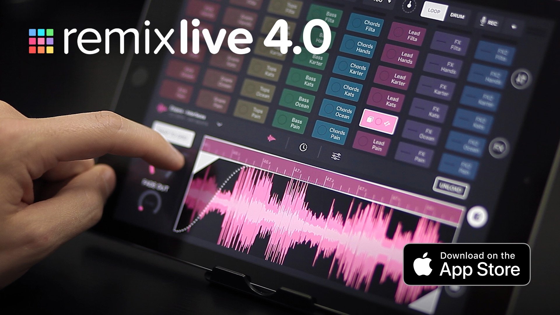 Mixvibes Remixlive 4 — play samples and edit them too