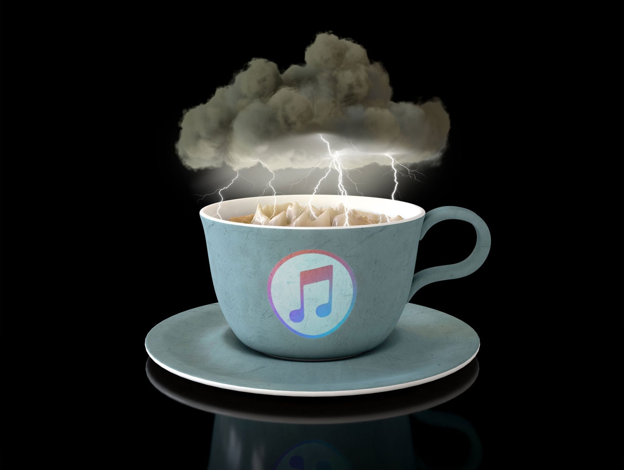 itunes closed dead over storm in a teacup